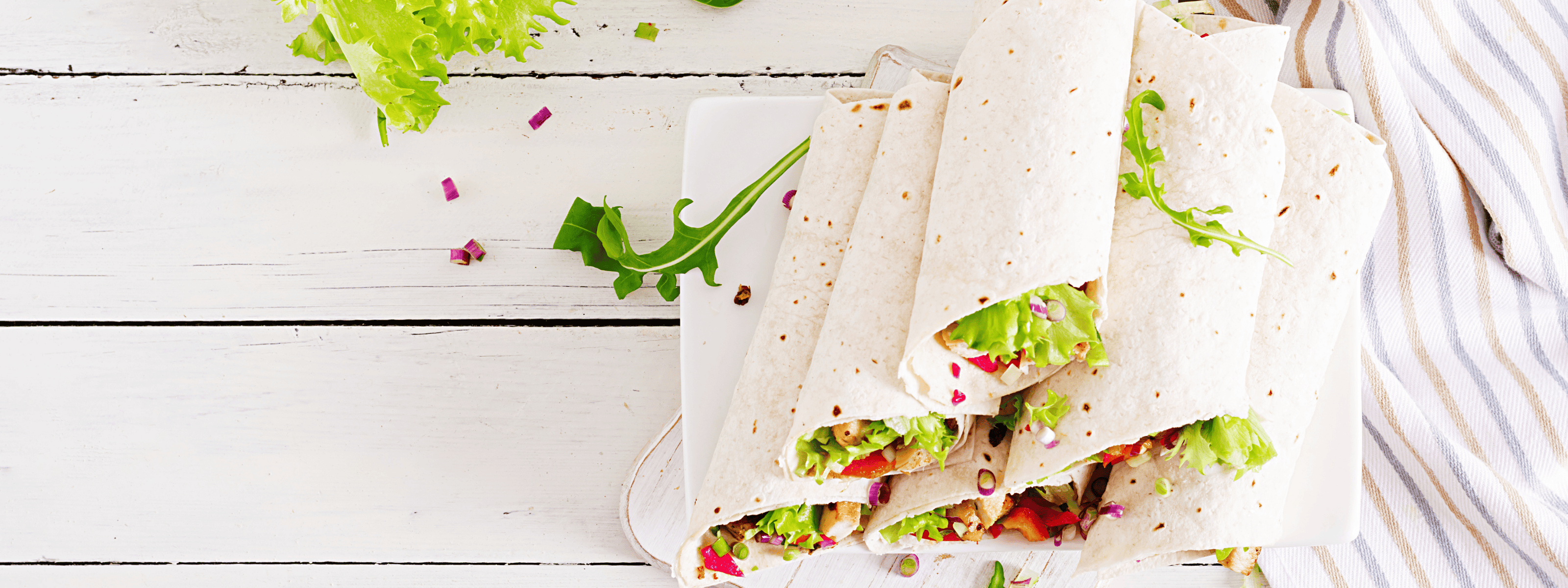 Spicy Turkey Wraps