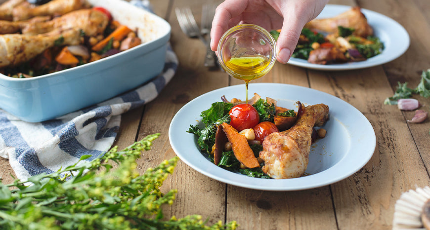 Chicken, Sweet Potato and Kale One Pot