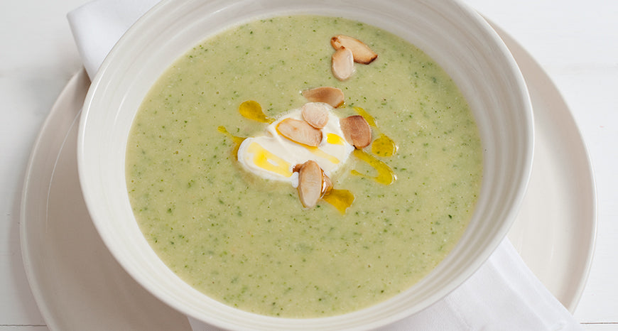 Courgette and Almond Soup – Udo's Choice