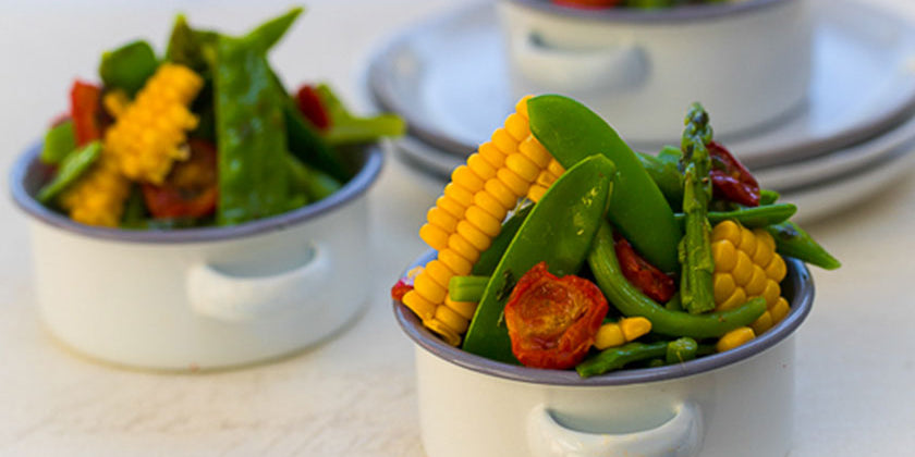 Sun-Kissed Crunchy Vegetable Salad