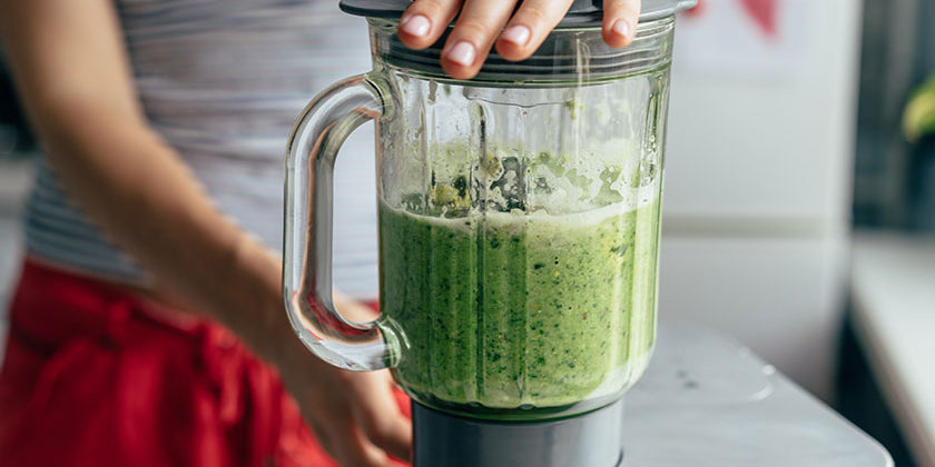 Raspberry Blackberry Banana and Greens Smoothie