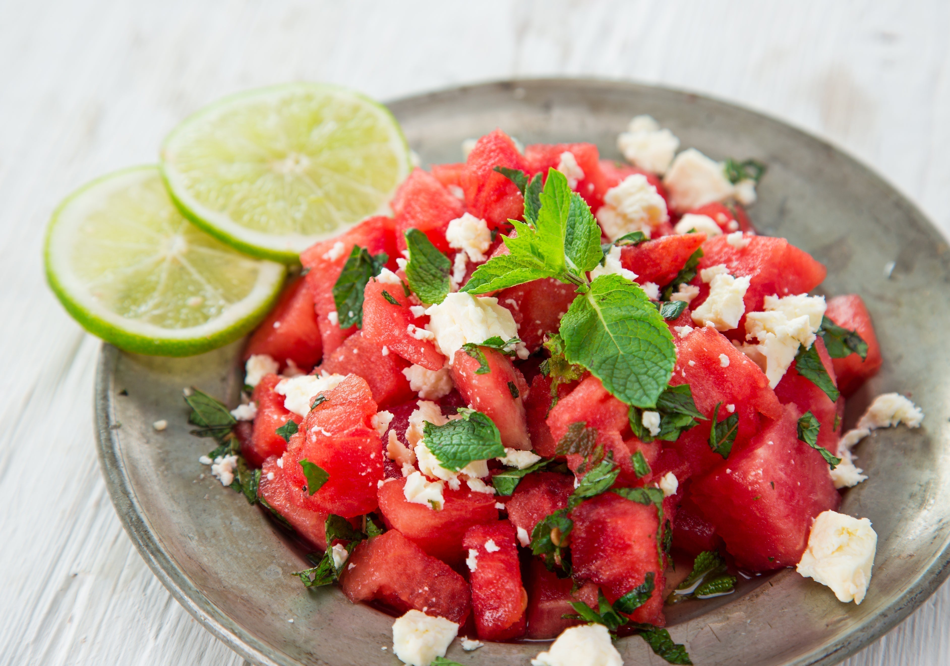 Greek Watermelon Salad