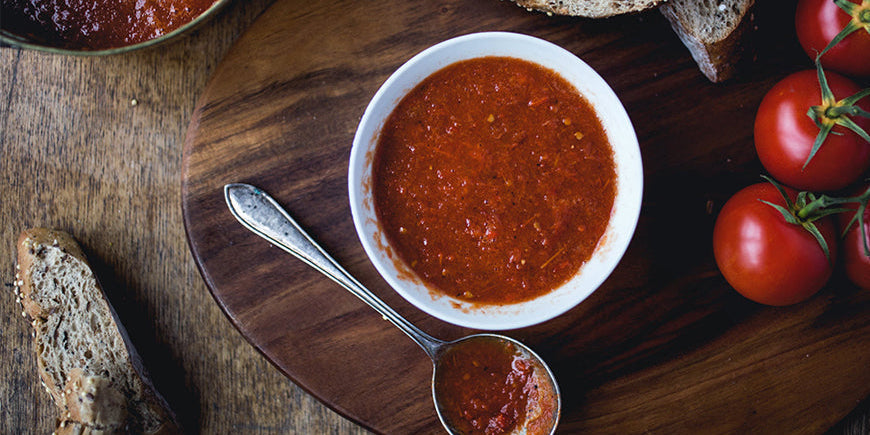 Roasted Tomato & Pepper Soup