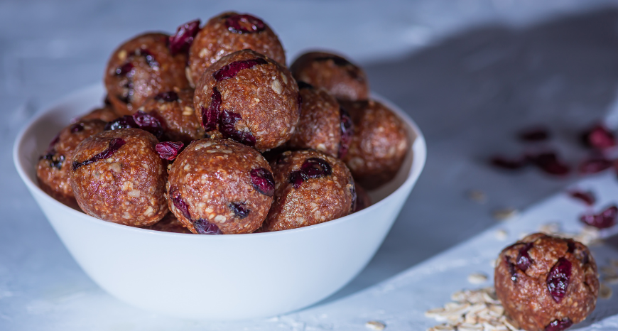Spiced Holiday Energy Bites