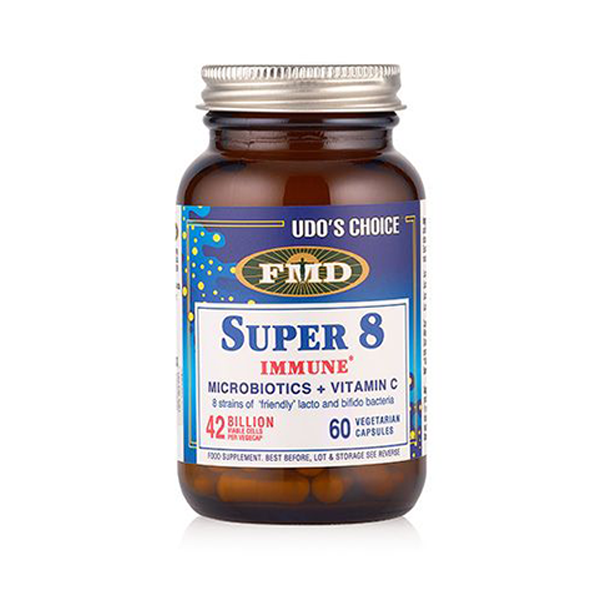 Super 8 Immune Microbiotics + Vitamin C